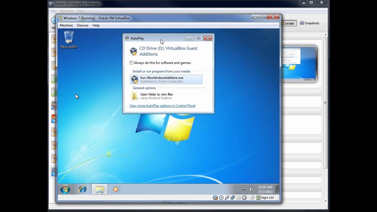 virtualbox guest additions download